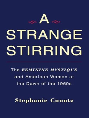 cover image of A Strange Stirring